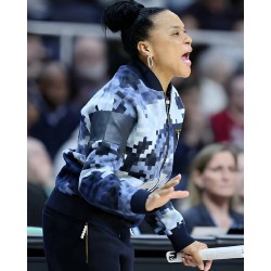 Dawn Staley Blue Camo Jacket